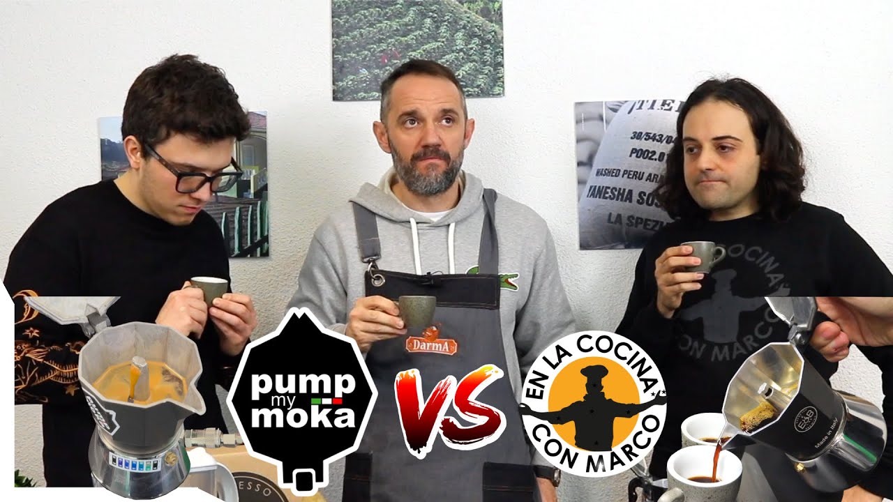 PUMP MY MOKA faccio provare il mio caffè a due esperti e sfido la loro moka 🔥