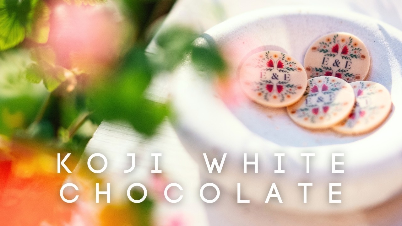Koji Chocolate Recipe : Plant-Based White Chocolate  