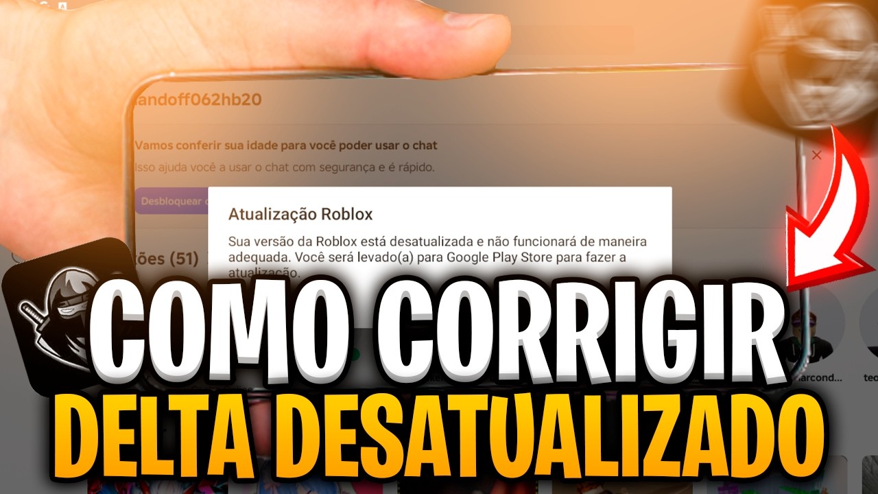 COMO ATUALIZAR O DELTA EXECUTOR E RESOLVER ERRO 