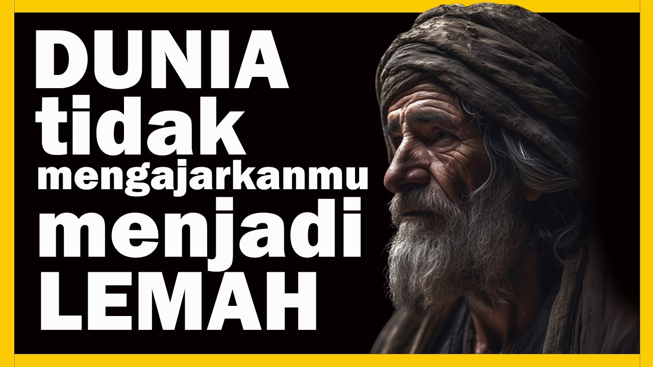 KATA-KATA AFIRMASI POSITIF - Dunia tidak MENGAJARKANMU menjadi LEMAH #PannadikaChannel