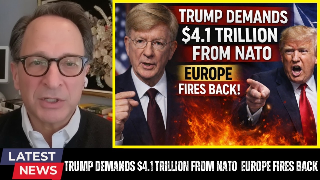 Trump Demands $4 1 Trillion From NATO — Europe Fires Back