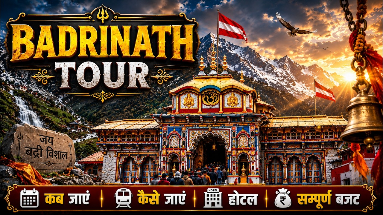 Badrinath Yatra 2026 | Badrinath Mandir | Rishikesh To Badrinath Yatra | Badrinath Tourist Places