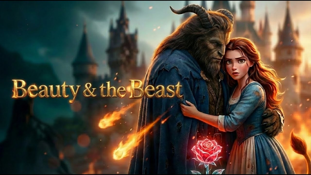 🌟 BEAUTY & THE BEAST 4K 🌹|When Beauty Faces the Beast | A Cinematic Fantasy Romance