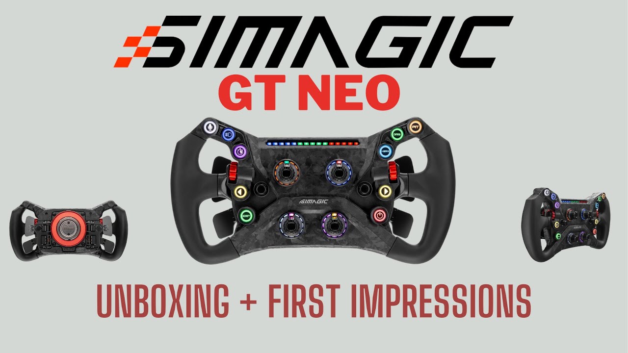 Simagic GT Neo - Unboxing & First Impressions!