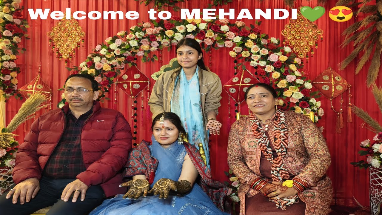 Mehandi में तो dance देखकर मजा आ गया 🤩👏,Resort tour 🤭🏨।। MEHANDI💚।।@aditirawat-12 