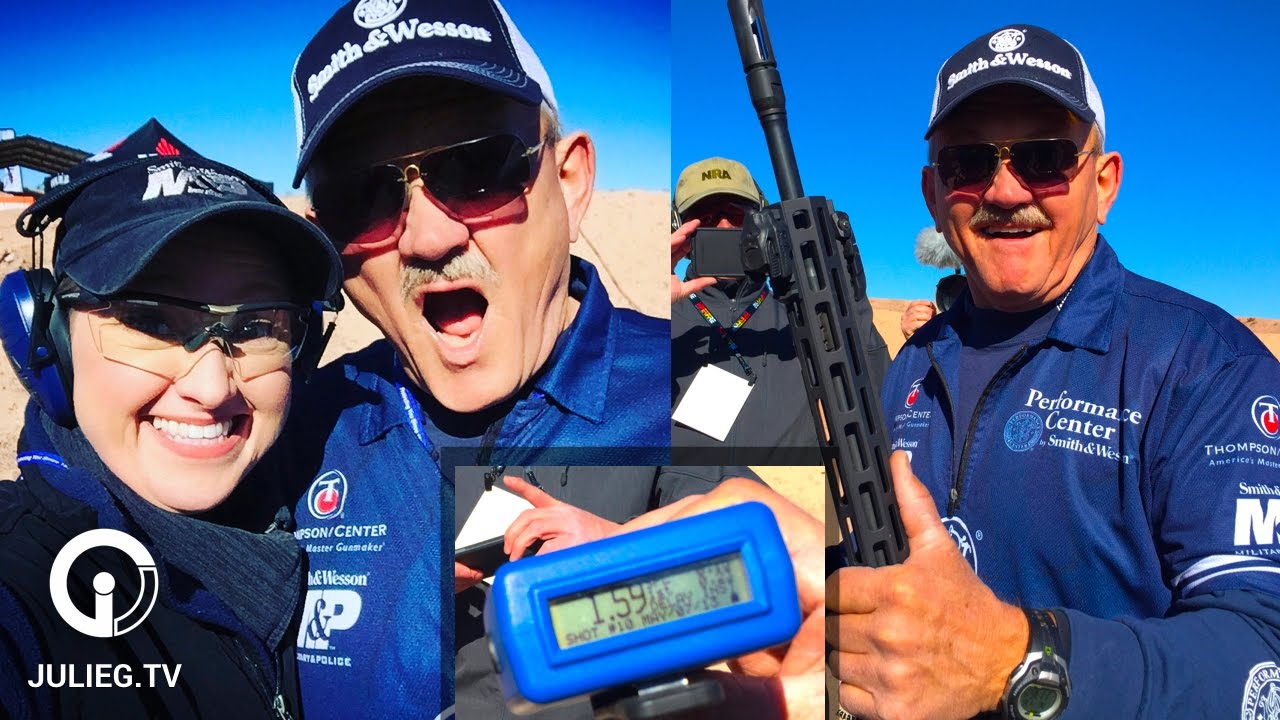 Jerry Miculek SHOT Show World Record with M&P15 Rifle Speed Shooting (ad)