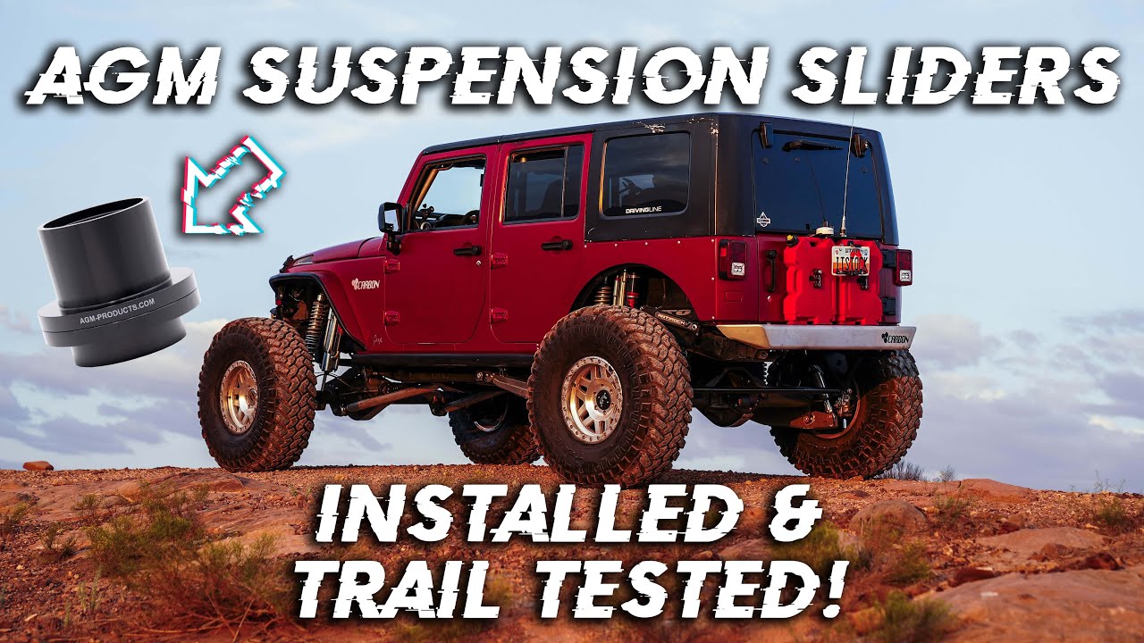 Noisy Jeep Coilovers Fixed & Suspension Slider Off-Road Test  | Built2Wander
