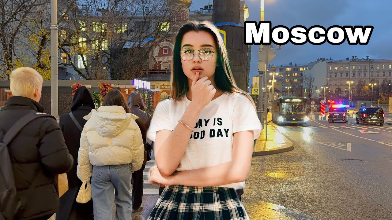 🔥 Russia in 4k - Incredible Scenes | Moscow2025! Russian city tour (HDR) | Moscow Evening walk 🔥