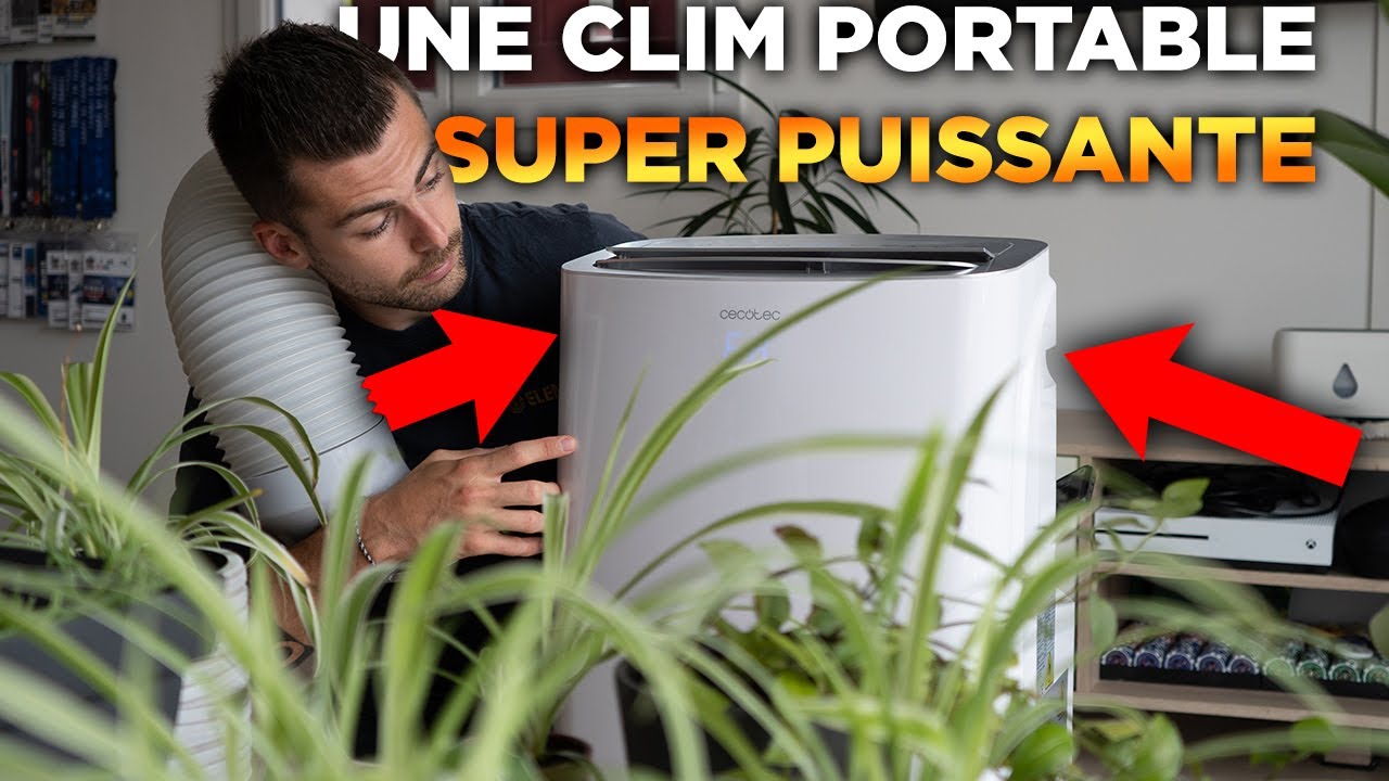 Une CLIMATISATION portable IMPRESSIONNANTE ! Cecotec ForceClima 12300