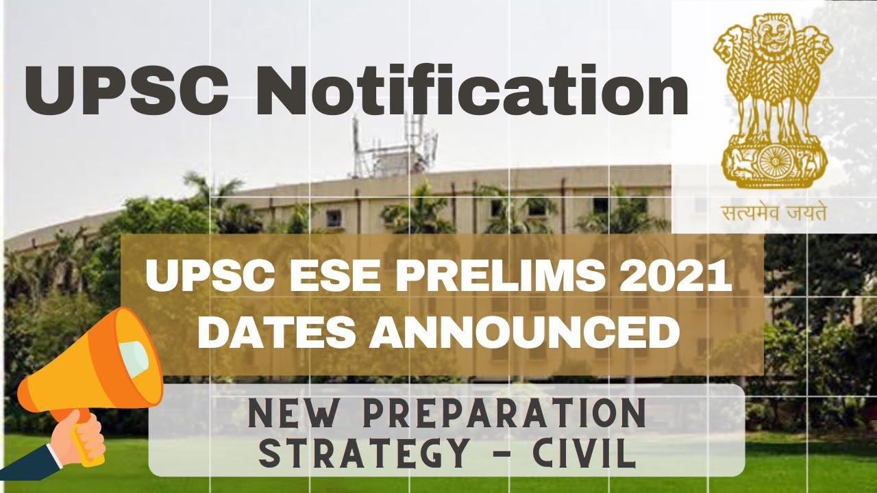 UPSC ESE Prelims 2021 Dates Announced | New Preparation Strategy | Anirudh Singh Rathore