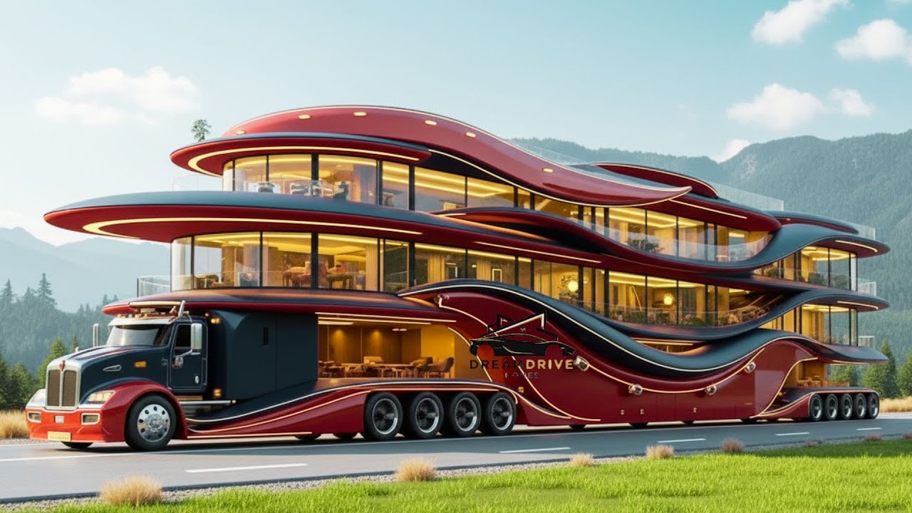 2026 Kenworth Motorhome &ndash; The Triple-Storey Luxury Palace on Wheels | Future of Travel & Innovation