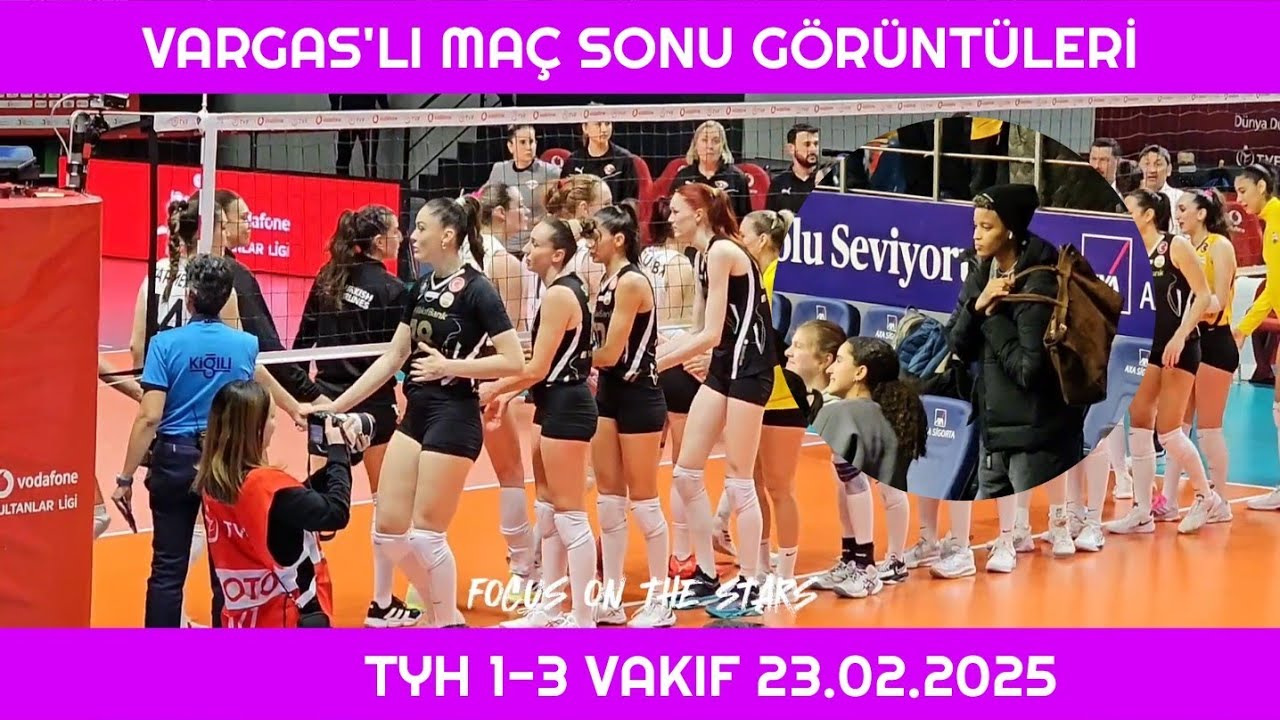 Melissa Vargas Supports Zehra Gunes: True Friendship After the Match! ❤️ THY 1-3 VAKIF