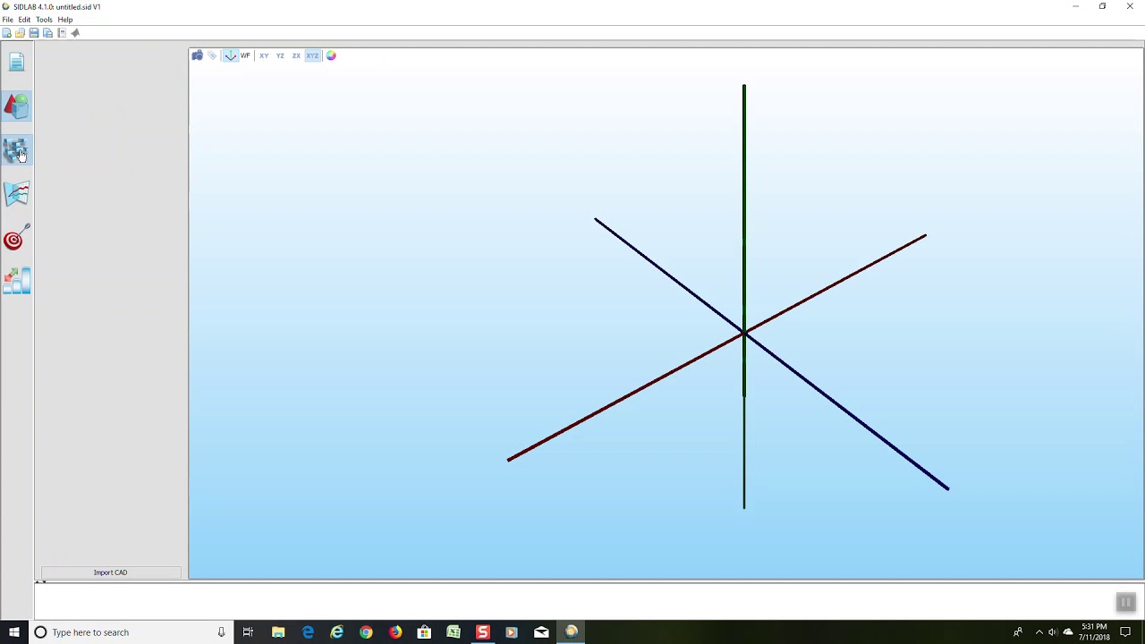 SIDLAB user interface tutorial