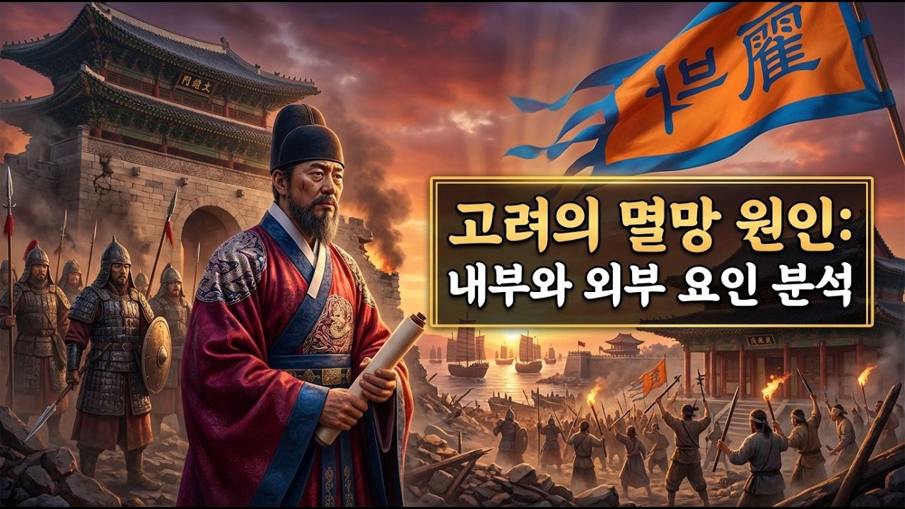 고려 멸망의 비밀: 내부와 외부 요인이 만든 역사적 교훈