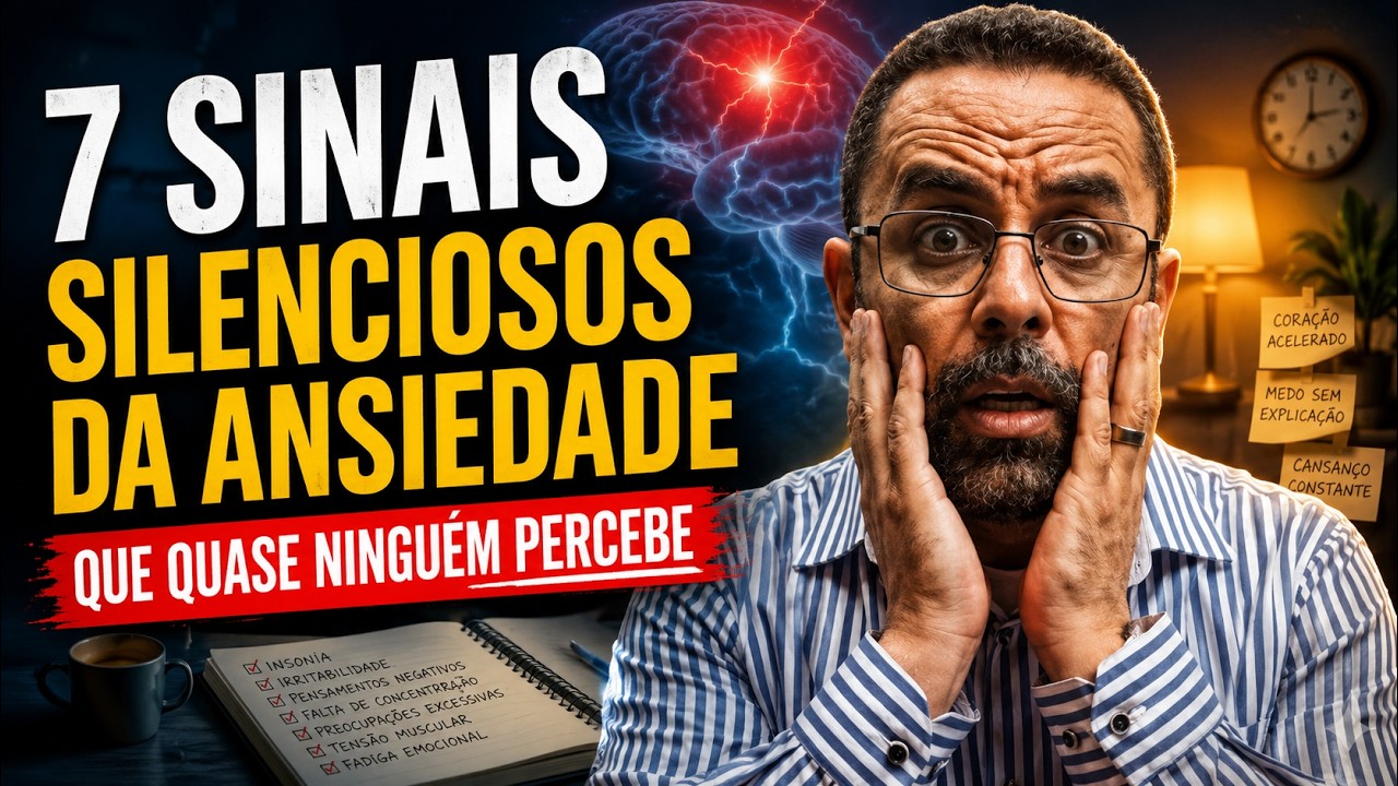 7 Sinais Silenciosos da Ansiedade que Quase Ninguém percebe 