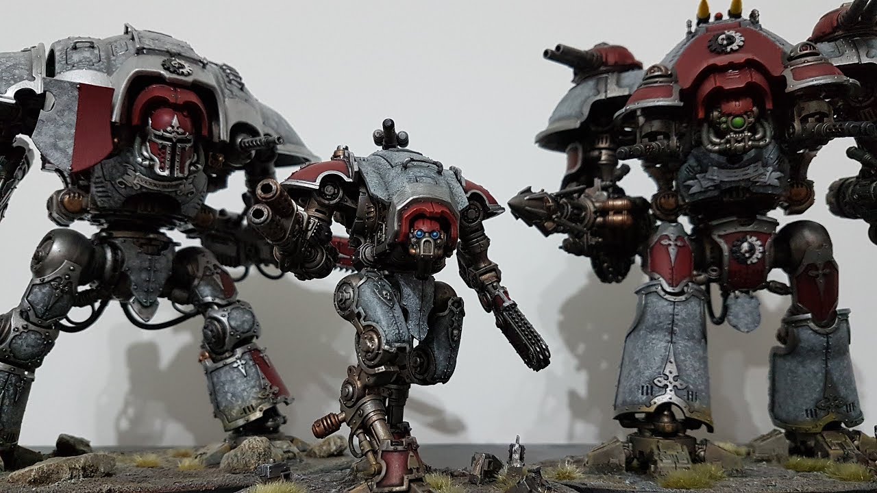 Imperial Knights vs Death Guard; 8th edition Warhammer 40k batrep