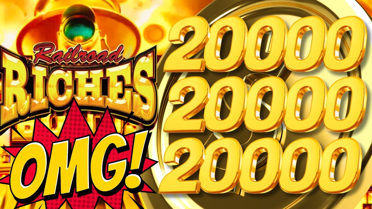 OMG!! RARE $200 COIN DROPS! 🚂 RAILROAD RICHES Slot Machine (SEGA SAMMY)