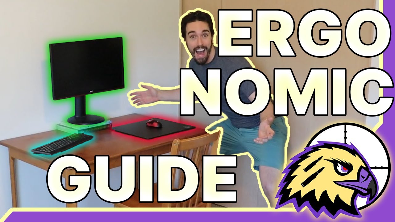 Gaming Ergonomic Setup In 5 Steps (Pro Ergonomics)