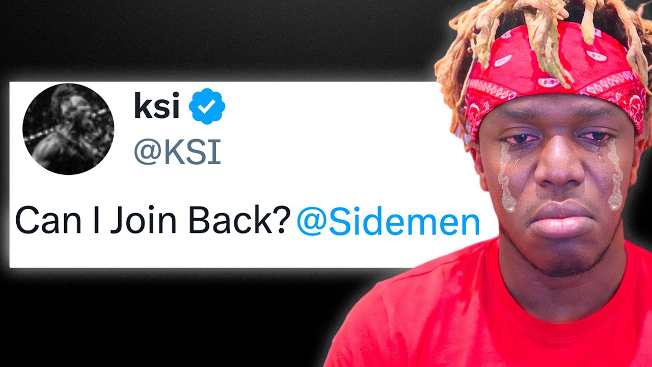 KSI хочет вернуться в Sidemen..