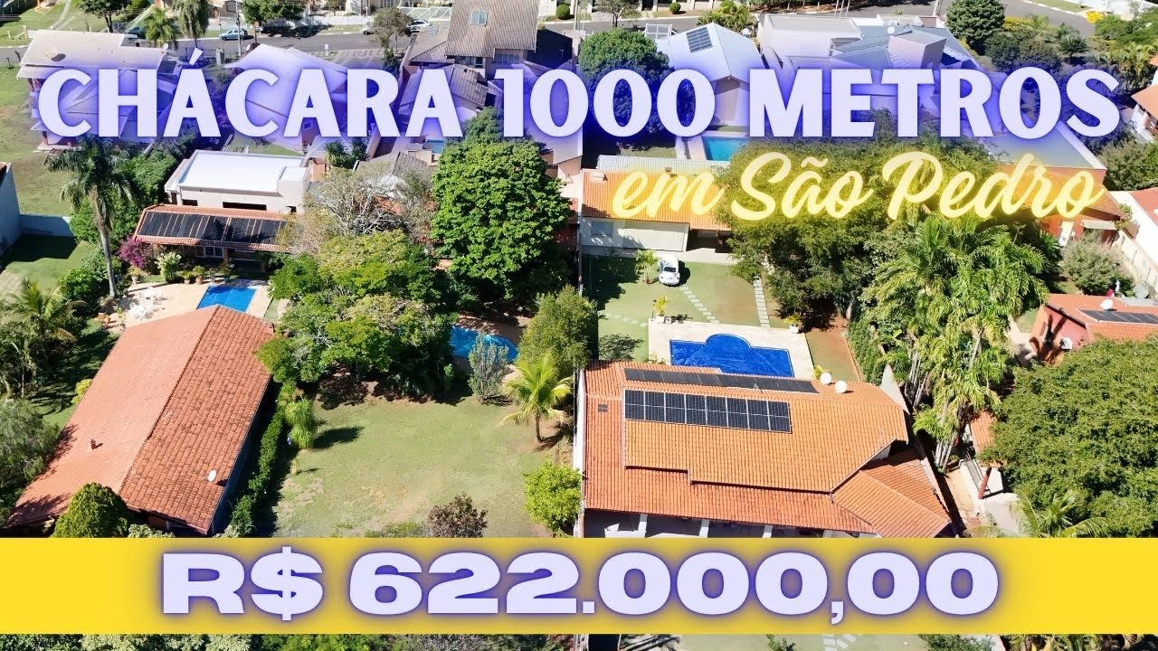 🌿 CHÁCARA EM SÃO PEDRO-SP COM PISCINA, CHURRASQUEIRA E 1000M² DE PURO LAZER! [VENDIDA]