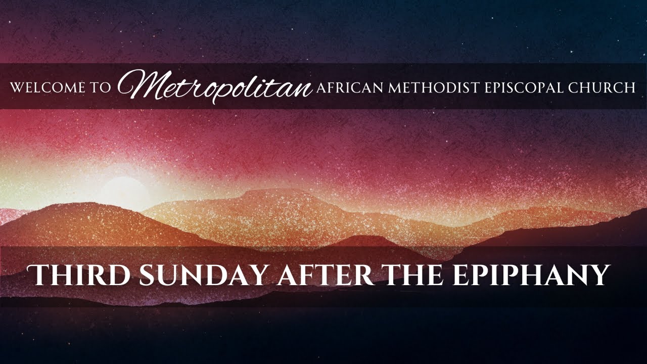 Sunday Worship - Third Sunday After the Epiphany - January 25, 2026