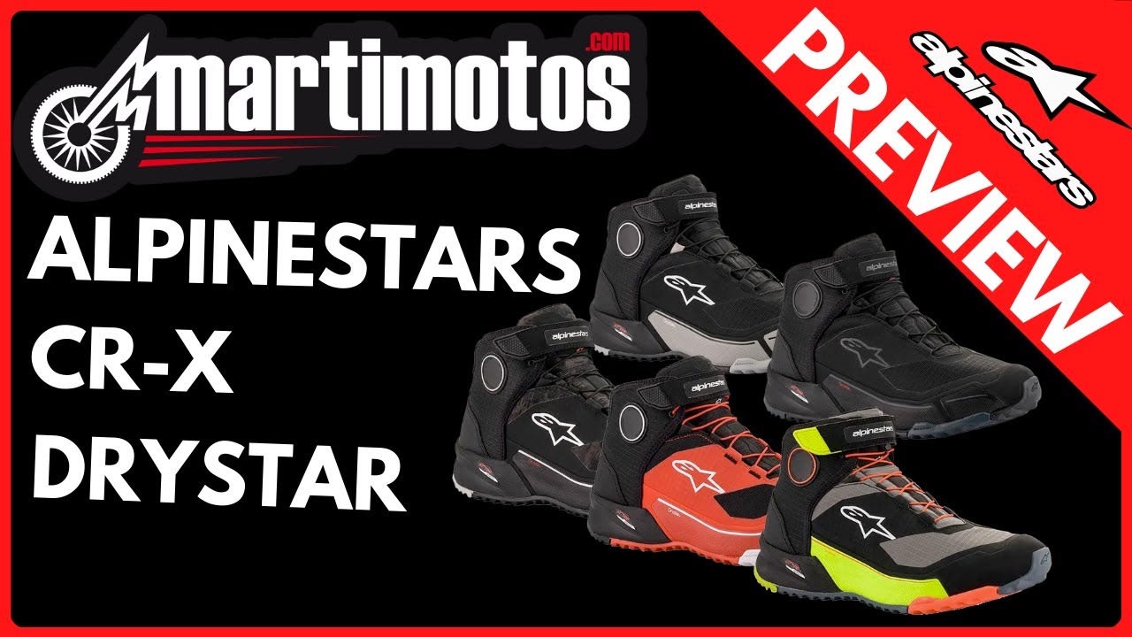 PREVIEW // 🔥 ALPINESTARS CR-X DRYSTAR