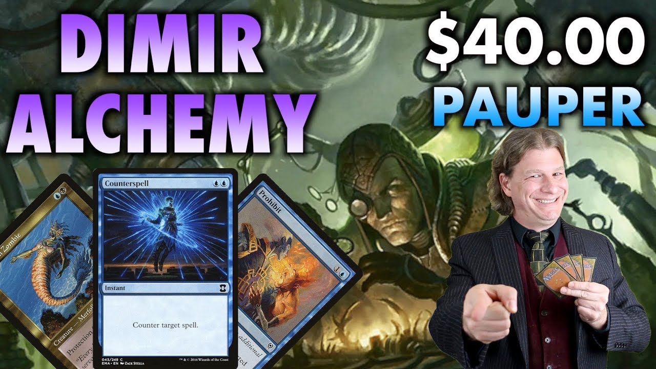 MTG - Get dirty! With Dimir Alchemy, a Powerful Control Deck in Pauper for Magic: The Gathering