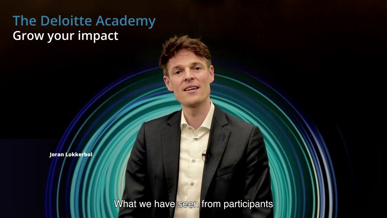 The Deloitte Academy | How to create value for your company with AI