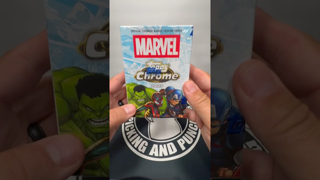 Pack #1 Had Me Hooked! Marvel Chrome 2025 🔥