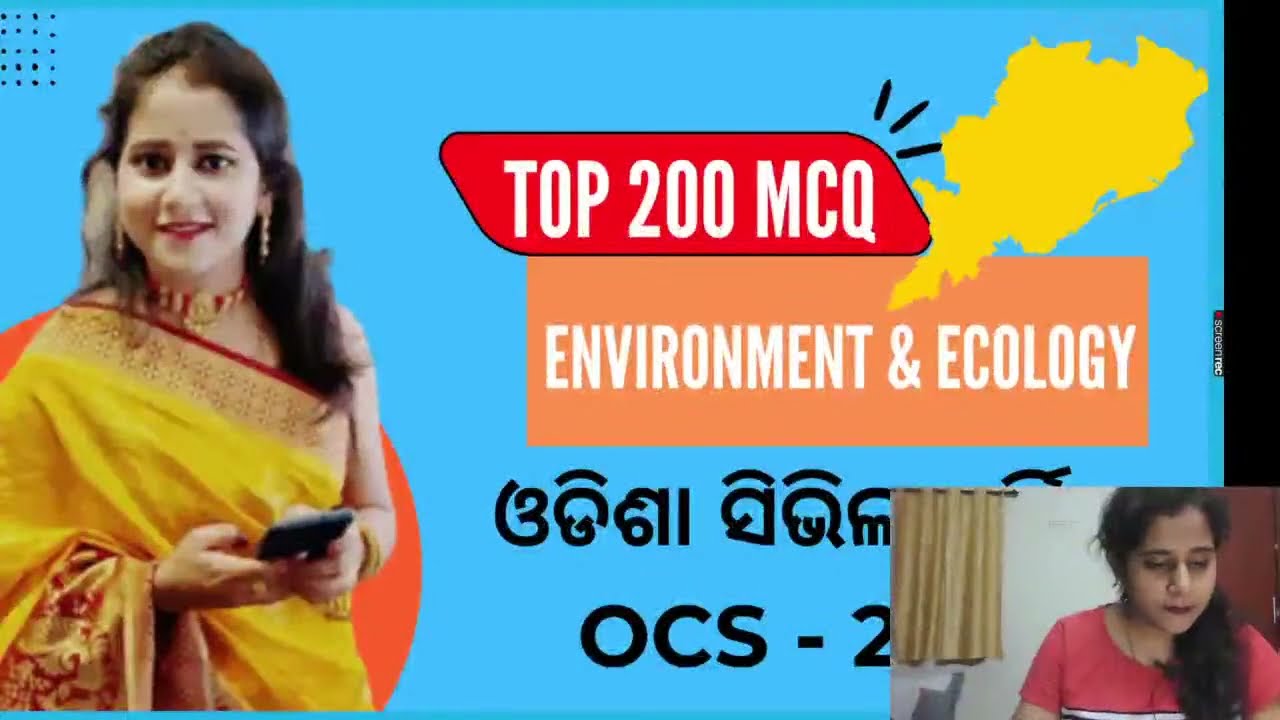 Environment Ecology Marathon A-Z Revision for OAS and ASO || Top 100 MCQ || Yagyaseni Patra