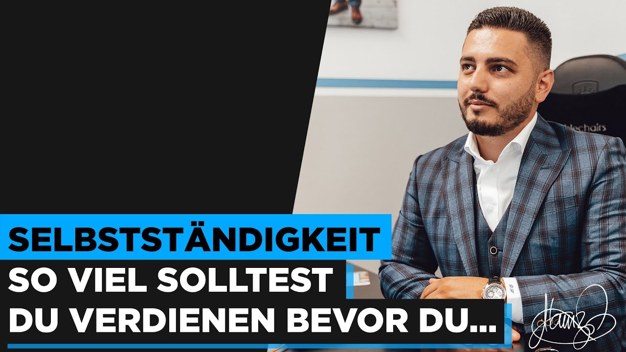Job k&uuml;ndigen und selbstst&auml;ndig machen - so viel solltest du verdienen bevor du k&uuml;ndigst