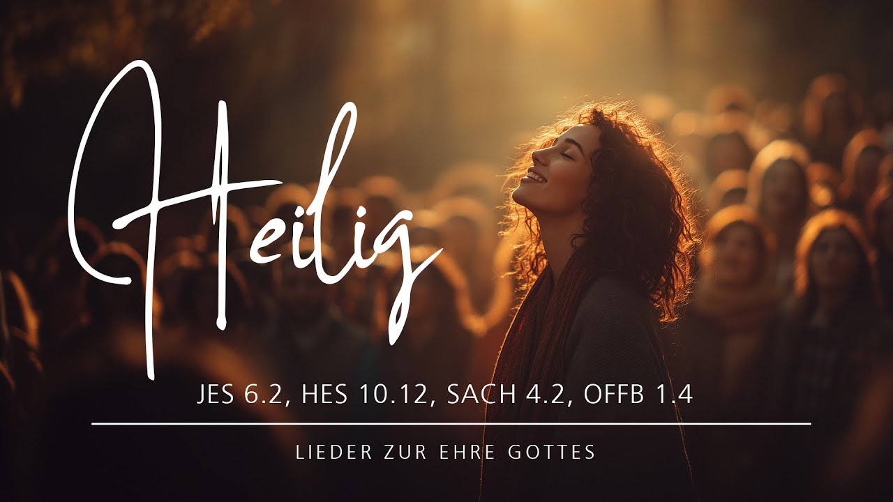 🎵 Heilig | Jes 6.2, Hes 10.12, Sach 4.2, Offb 1.4 | Lobpreis / Worship ❤️