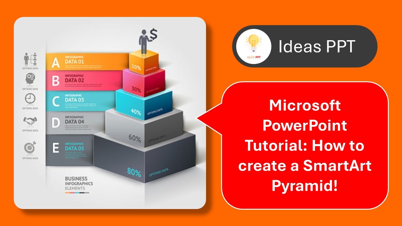 Microsoft PowerPoint Tutorial: How to create a SmartArt Pyramid!