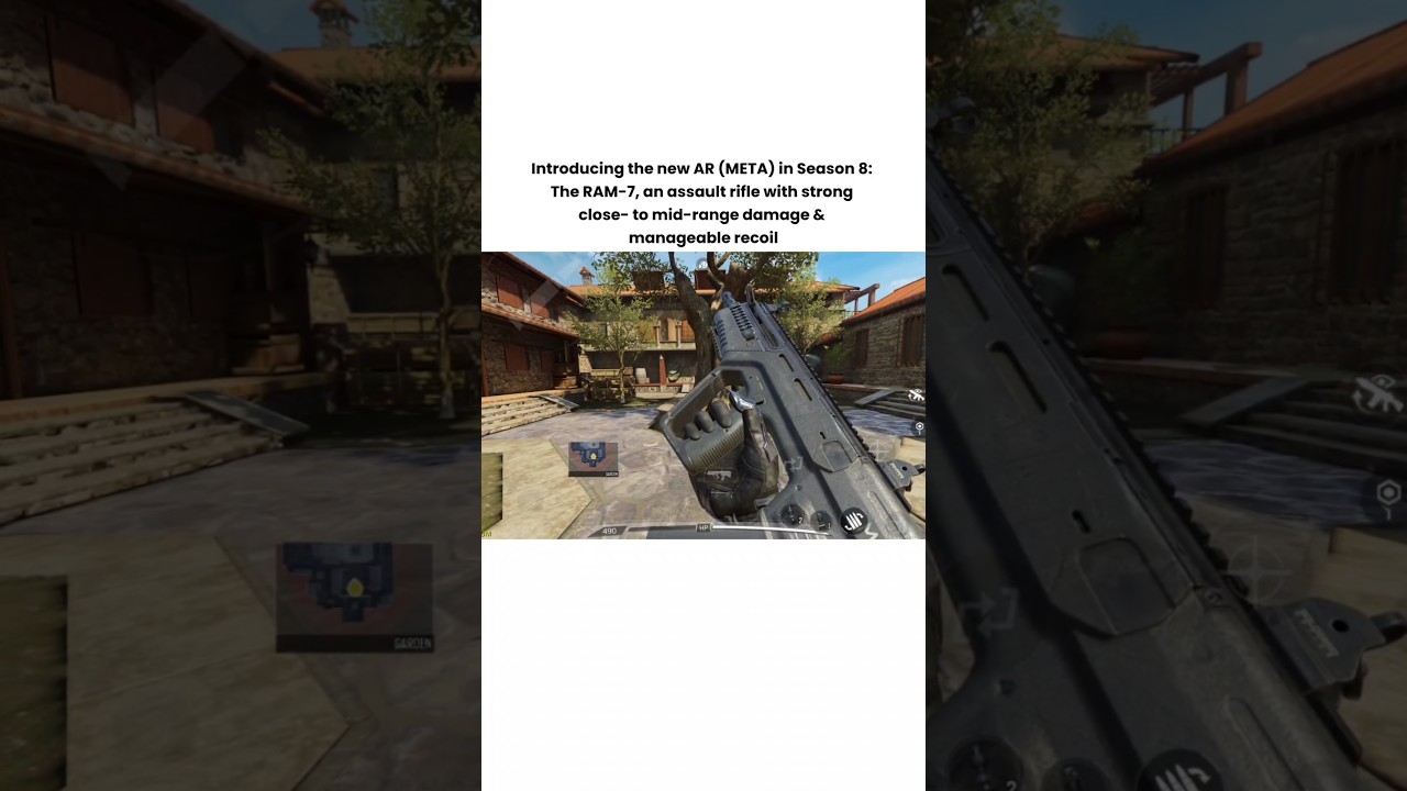 *New AR RAM-7 (META) Showcase : Season 8 COD Mobile 2025