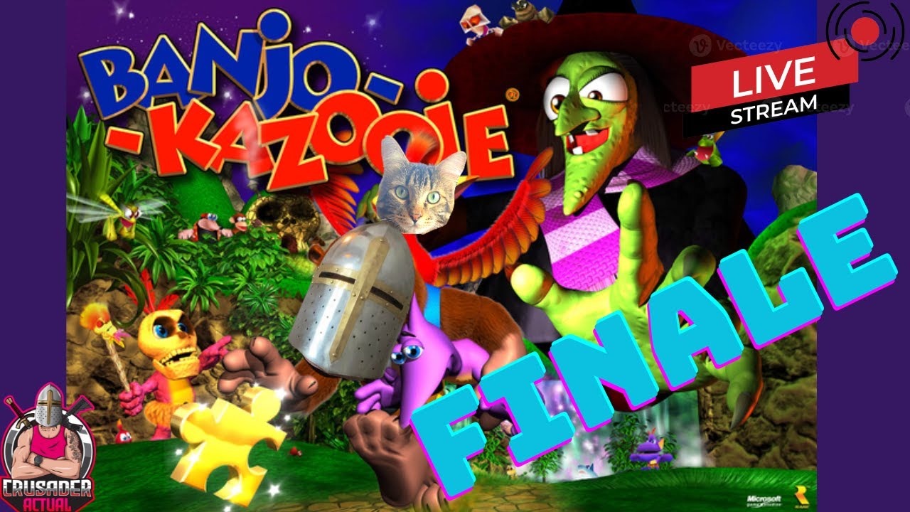 BANJO-KAZOOIE PLAYTHROUGH: FINALE, FOR REAL THIS TIME || LETS CHAT AND PLAY SOME GAMES