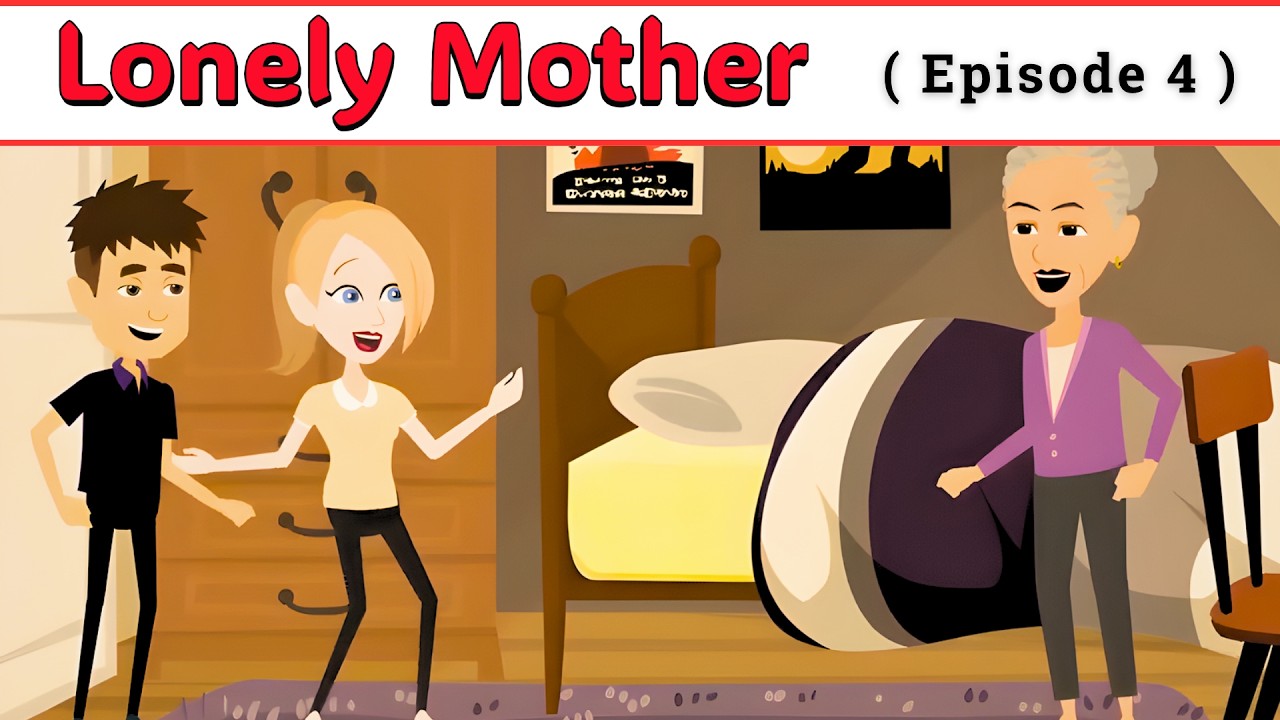 Lonely Mother PART 4 | Animated Story | English learning stories | English Story | DIARY OF STORIES