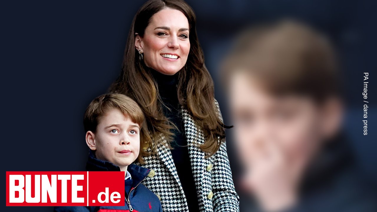 Prinz George – Erwischt! Hier bohrt er ganz unverhohlen in der Nase