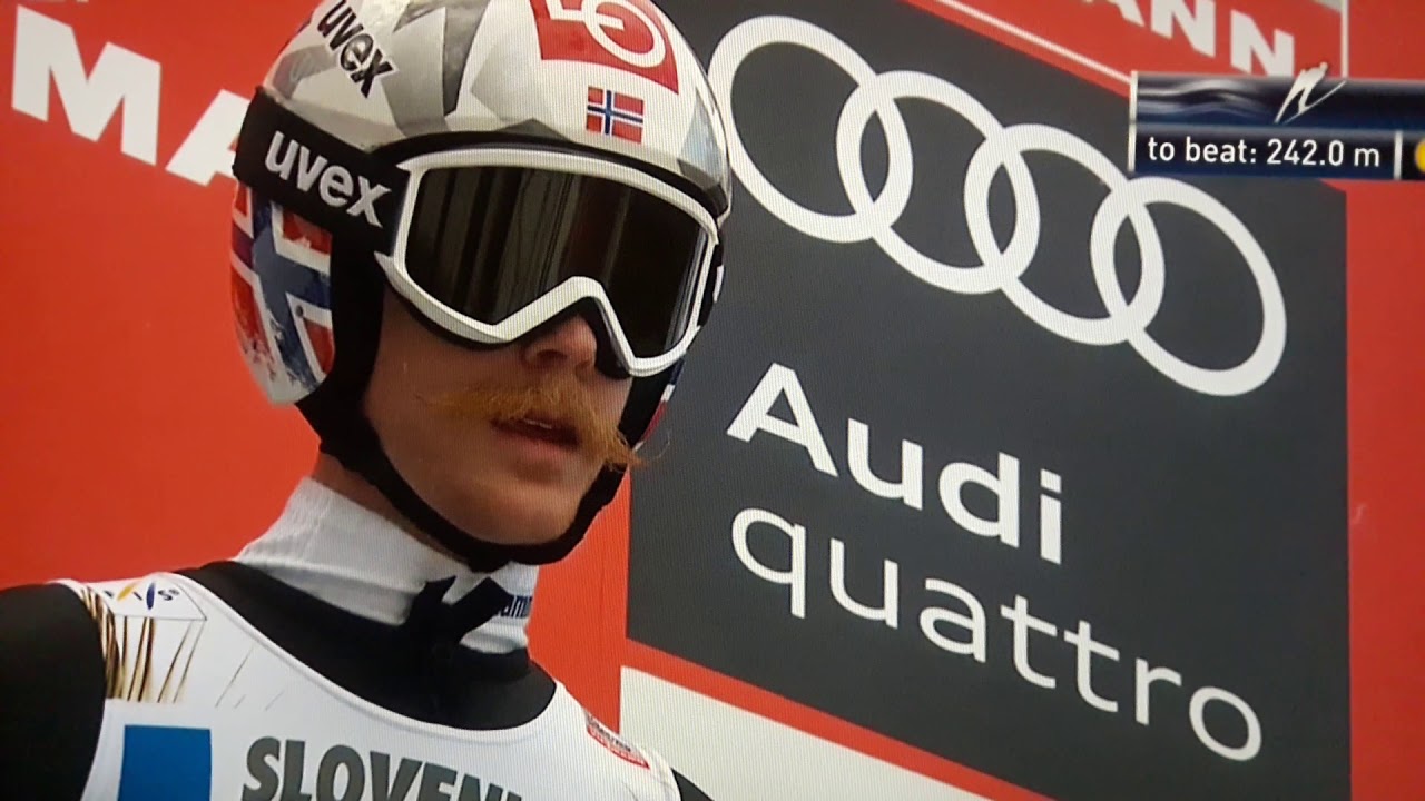 Kamil Stoch & Robert Johansson 245m- Planica ski flights, 23.03.2018