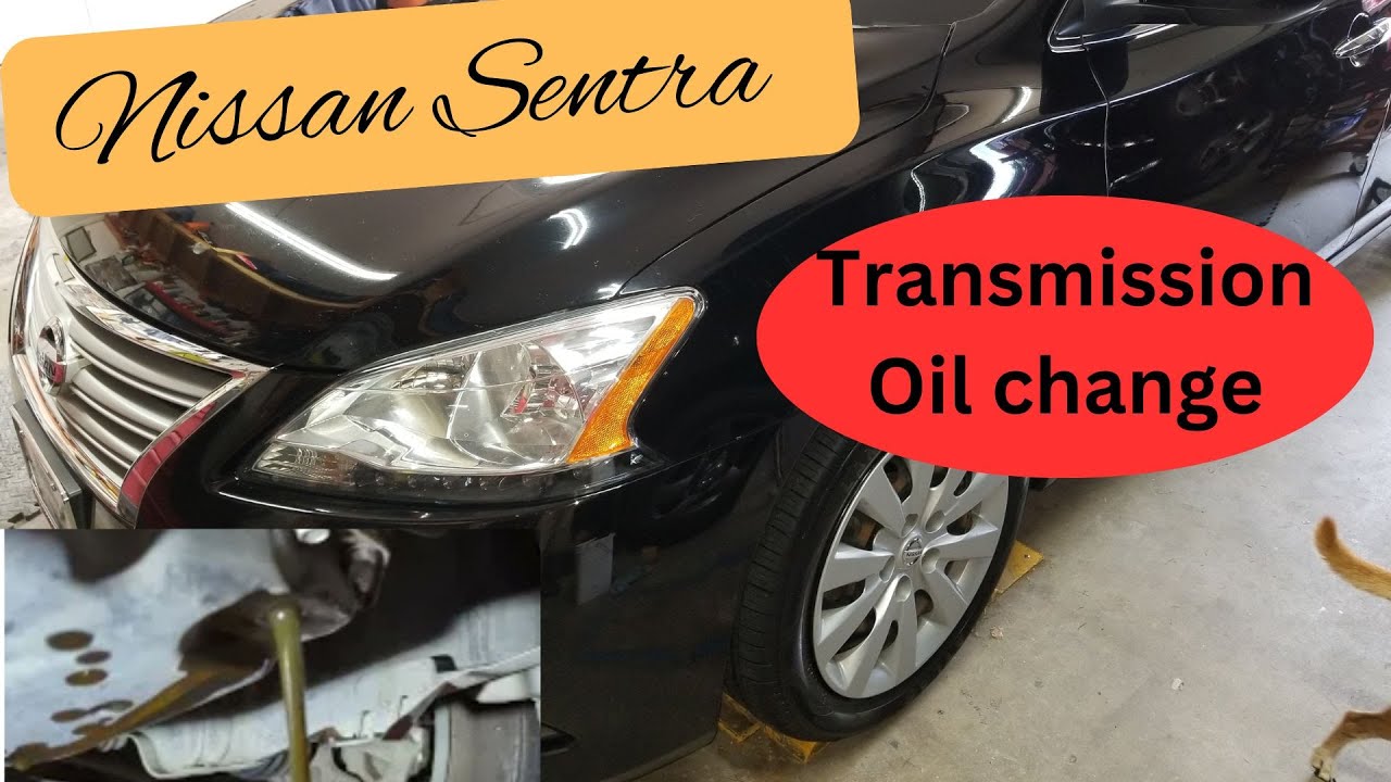 How to change transmission oil on Nissan Sentra 2014