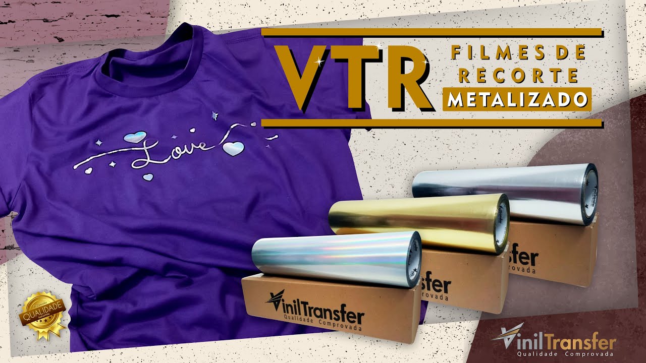 VTR - Filme de Recorte Metalizado