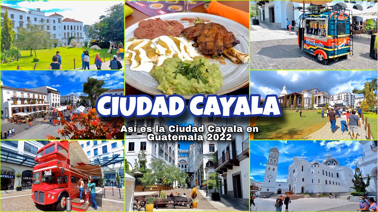 🇬🇹 La Ciudad más LUJOSA de GUATEMALA Paseo CAYALA EN 2022 #Guatemala #viral #guatemala 