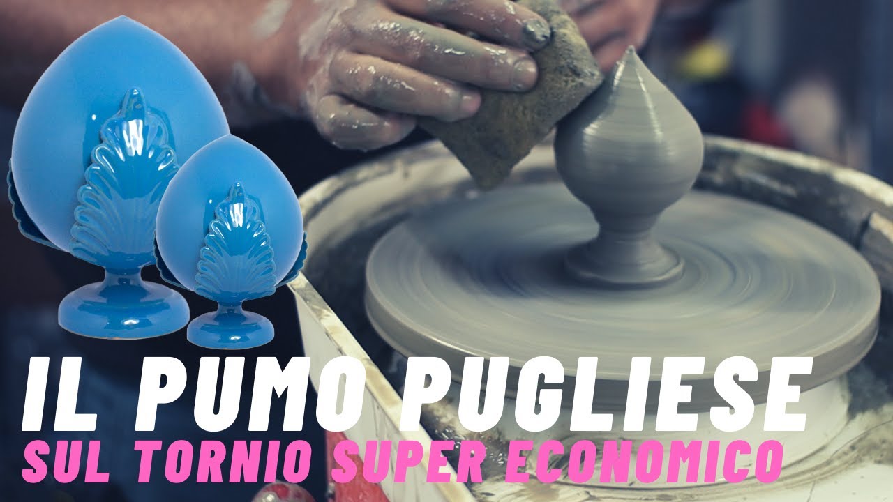 Come Creare un PUMO PUGLIESE al Tornio Super-Economico. Video Tutorial SUPER FACILE!