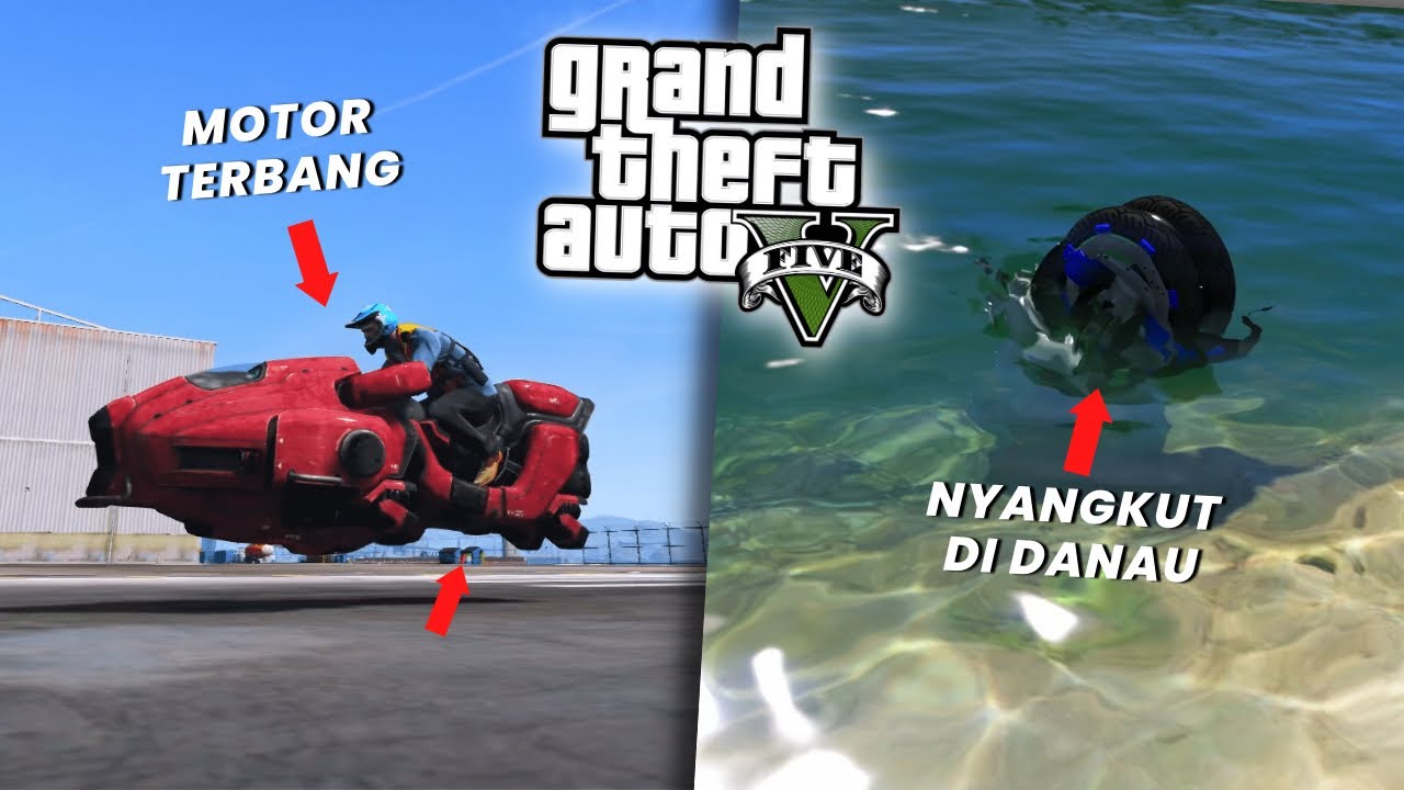 Gua Mencari MOTOR TERBANG Paling LANGKA di GTA 5! (Mod)