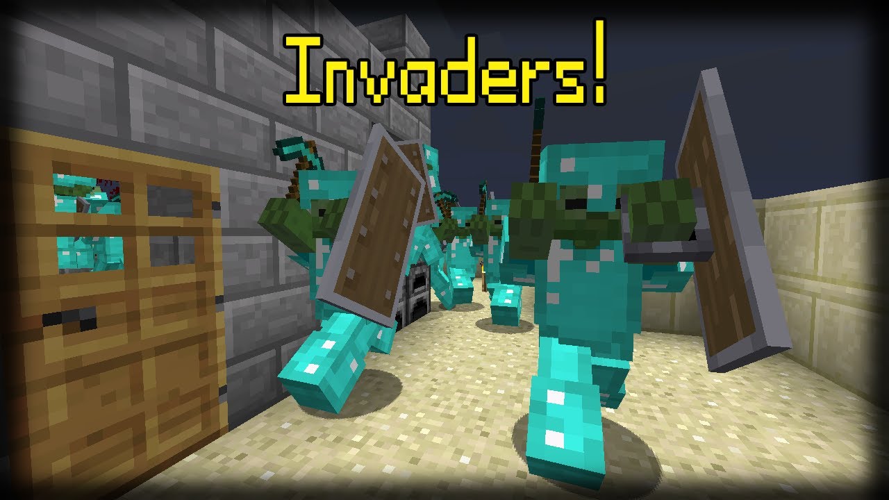 Hostile Worlds - Invasions (Minecraft Mod Showcase | 1.12.2)