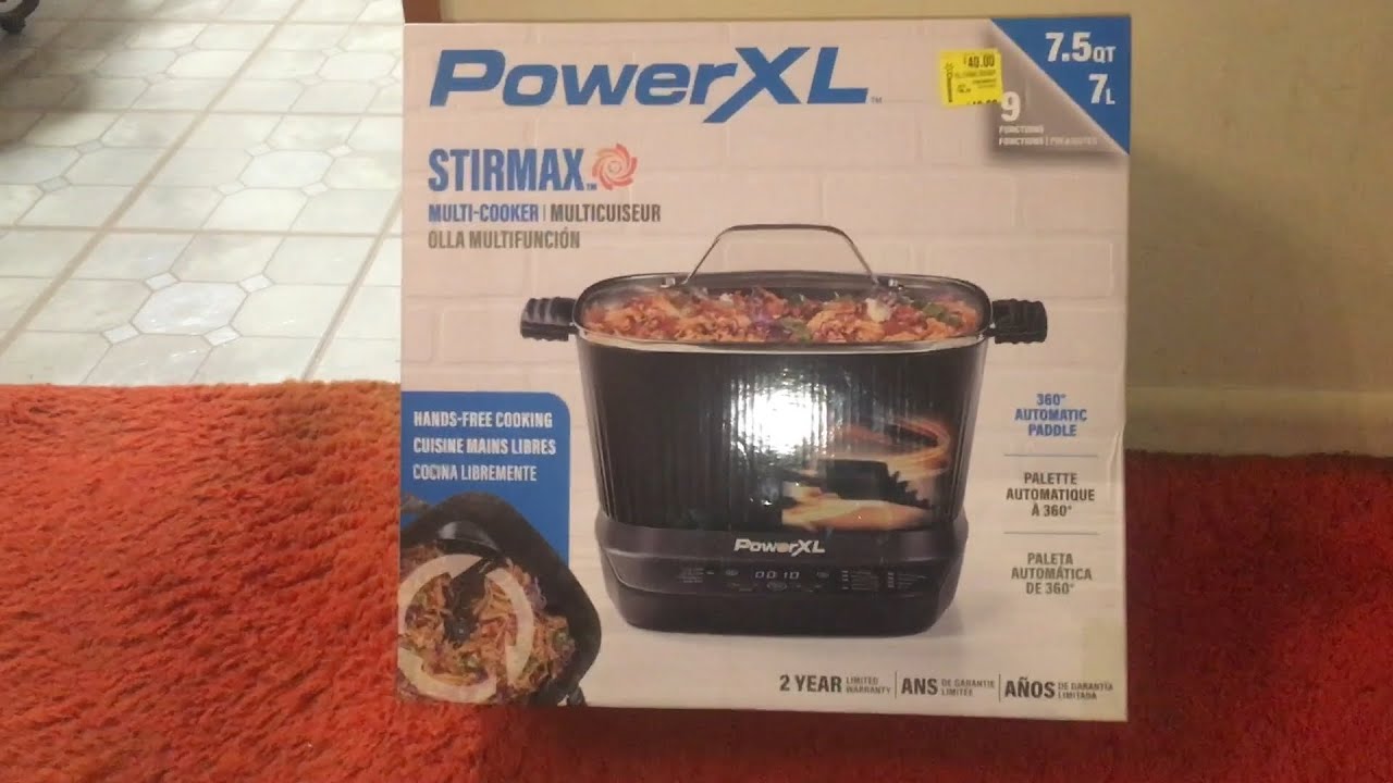 Walmart Clearance Power XL StirMax 7.5 Qt Multi-Cooker with Auto Stir Shred