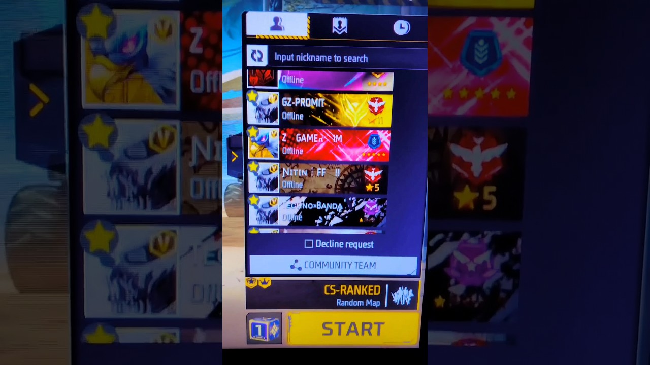UNIQUE BANNER | #shorts #freefire #gametechz