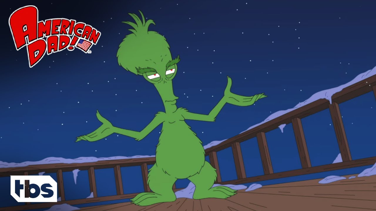 Roger Turns Into The Grounch (Clip) | American Dad | TBS