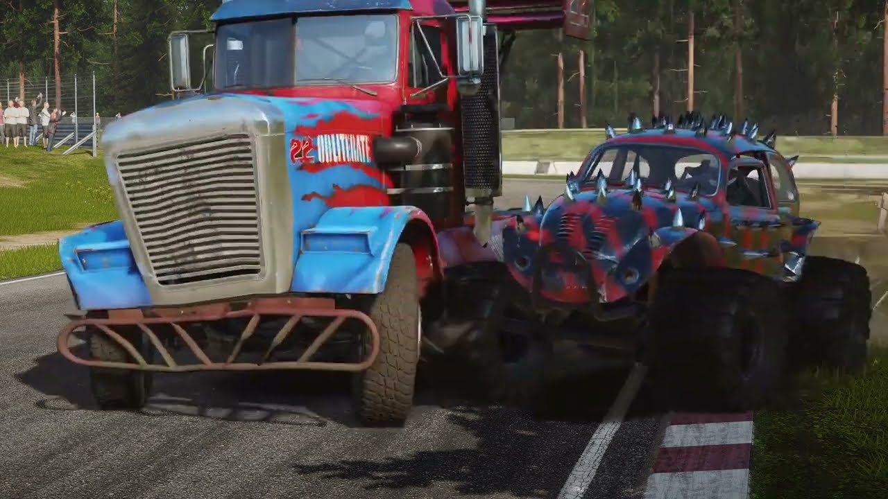 WRECKFEST | TRUCKS VS MOTORHOME - MONSTER TRUCK AND MORE | BANGER RACING