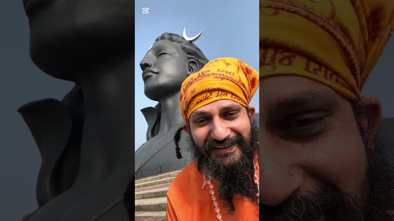 My experience on the lap of adhiyogi 