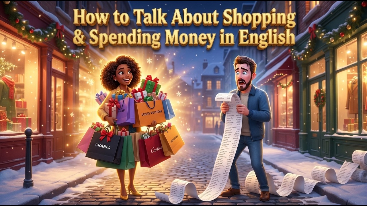 How to Talk About Shopping & Spending Money in English | Easy English Podcast